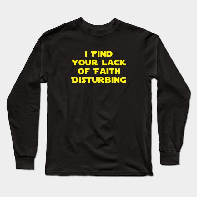 Lack Of Faith - 1 Long Sleeve T-Shirt by Brightfeather